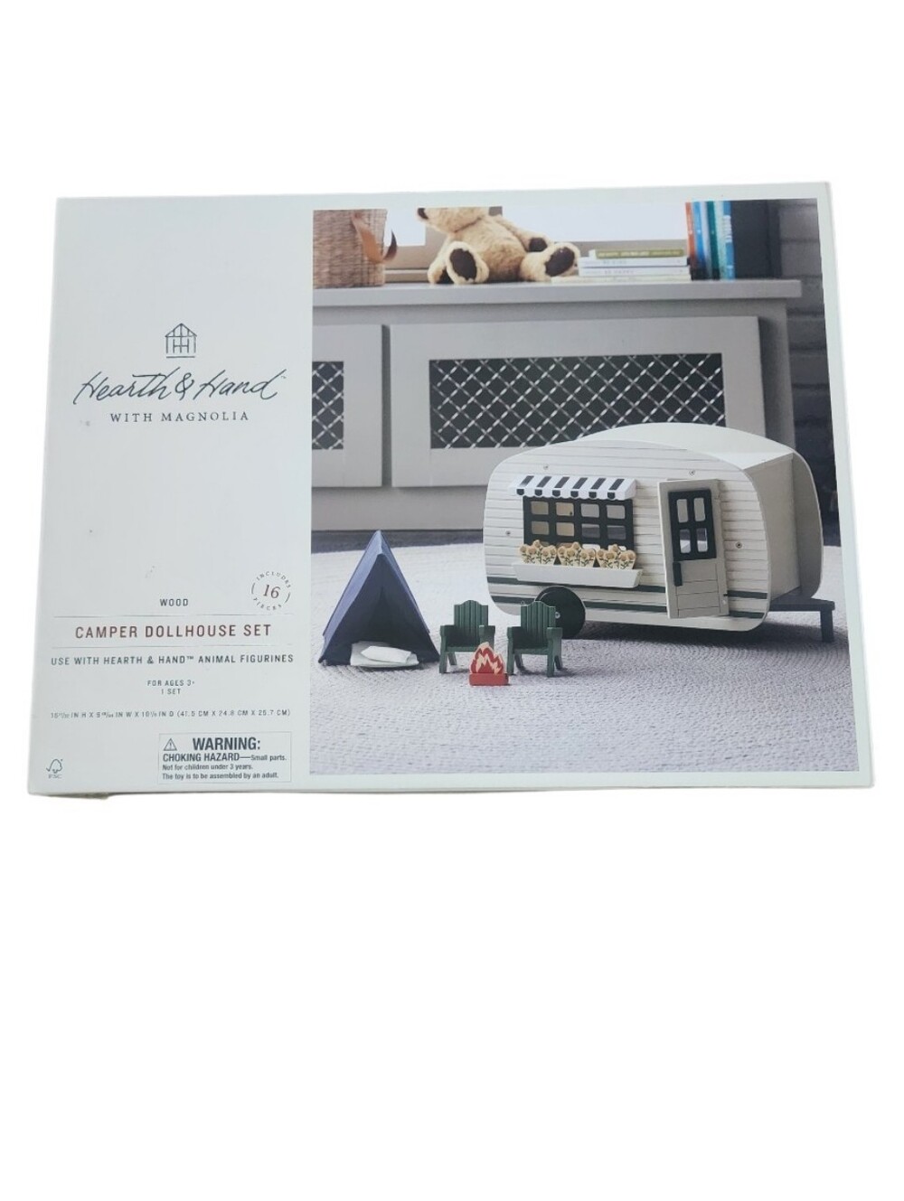 Hearth & Hand with Magnolia Camper Dollhouse Set Nwt